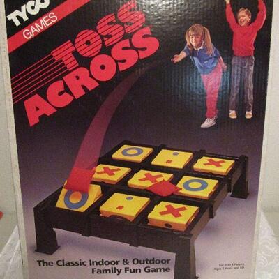 #1 Vintage 1990 Tyco Games Toss Across, New in Box