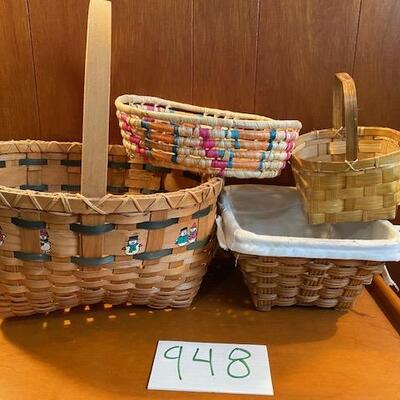 Lot 948- baskets