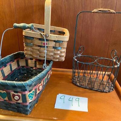 Lot 949 - Baskets