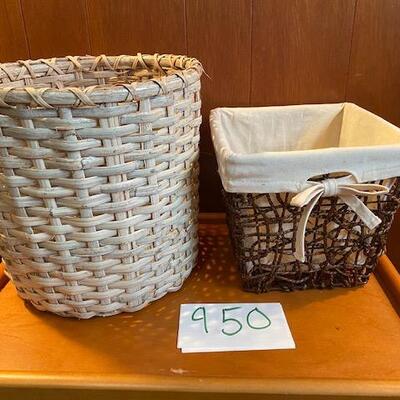 Lot 950 - Baskets