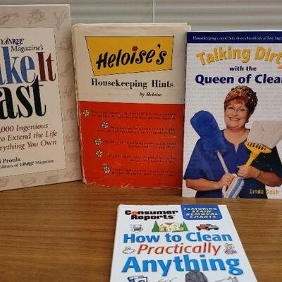 Lot 136: Assorted Cleaning and Housekeeping Books