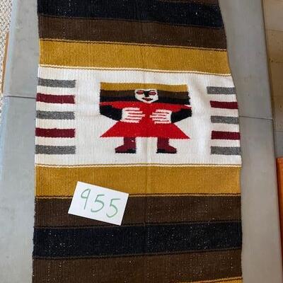 Lot 955 - woven rug