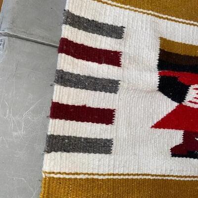 Lot 955 - woven rug
