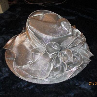 Lot 8 - Silver Gray Ladies Hat