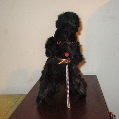 Lot 16 - Black Stuffed Poodle 