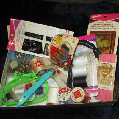 Lot 48 - Misc Sewing Supplies