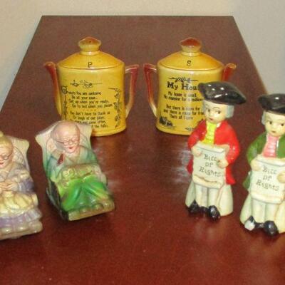 Lot 77 - 3 Sets of Salt & Pepper Shakers