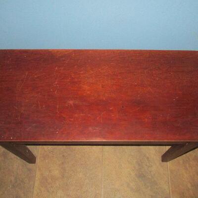 Lot 91 - Solid Wood Piano Bench LOCAL PICKUP ONLY