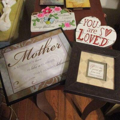 Lot 100 - Positive Motivation Wall DÃ©cor