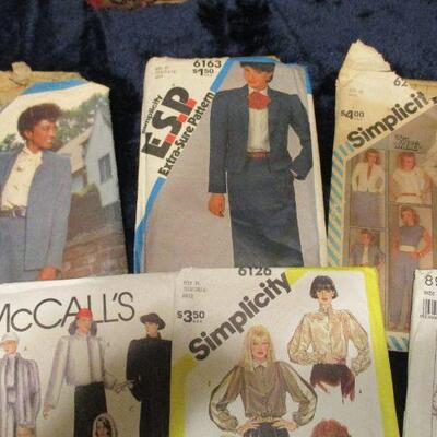 Lot 105 - Vintage Sewing Patterns