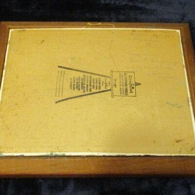 Lot 110 - Snow Capped Mountain Oil Painting