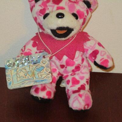 Lot 116 - Lil Grateful Dead Lil Luv Bean Bear GOOGLE ALERT