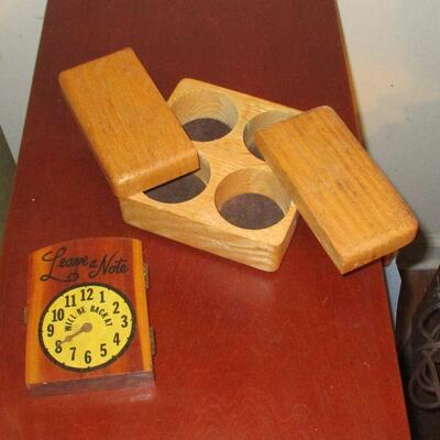 Lot 123 - Interesting Wood Boxes