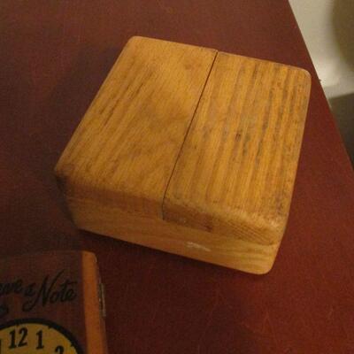 Lot 123 - Interesting Wood Boxes