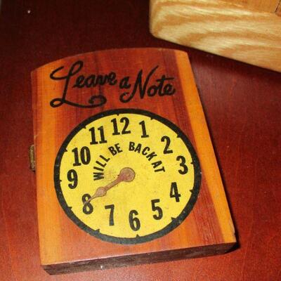 Lot 123 - Interesting Wood Boxes