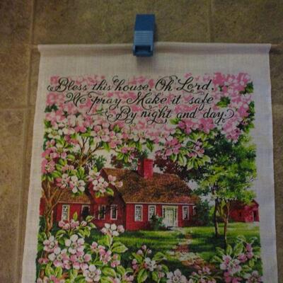 Lot 128 - 1974 Bless This House Cloth Calendar