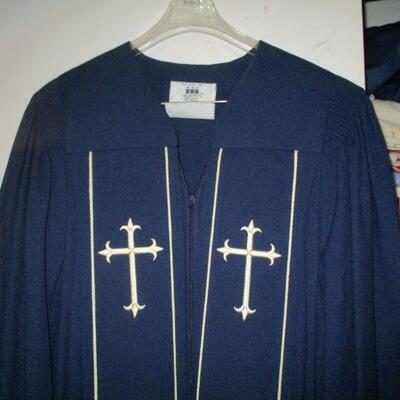 Lot 141 - Blue Church Robe