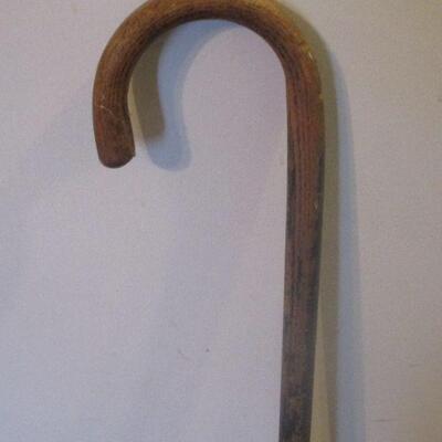 Lot 151 - Solid Wood Cane LOCAL PICKUP ONLY