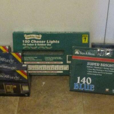 Lot 153 - 7 Unopened Boxes of Christmas Lights