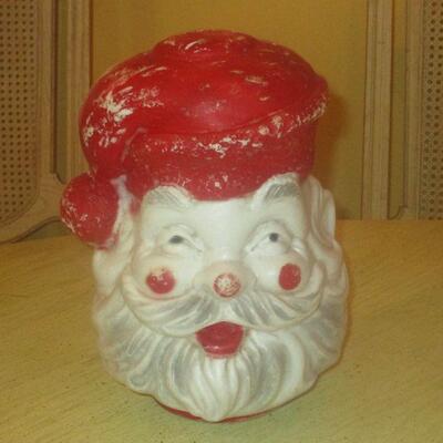 Lot 180 - Blow Mold of Santa's Head