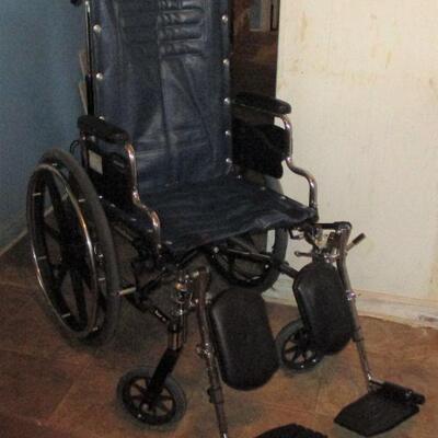 Lot 184 - Trace SX5 Reclining Wheelchair LOCAL PICK UP ONLY