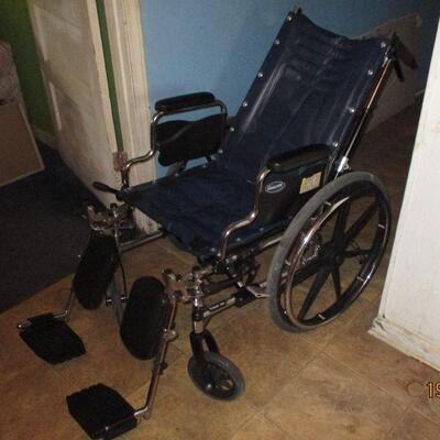 Lot 184 - Trace SX5 Reclining Wheelchair LOCAL PICK UP ONLY