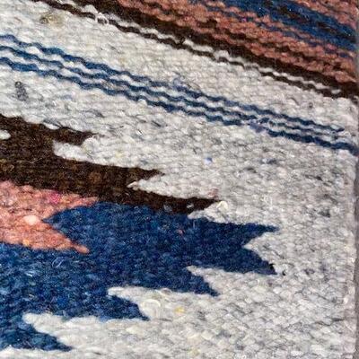 Lot 957 - two woven rugs 