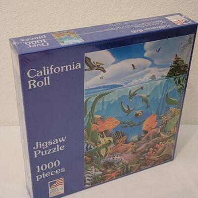 Lot 156: New 1000 pc. California Roll Jigsaw Puzzle