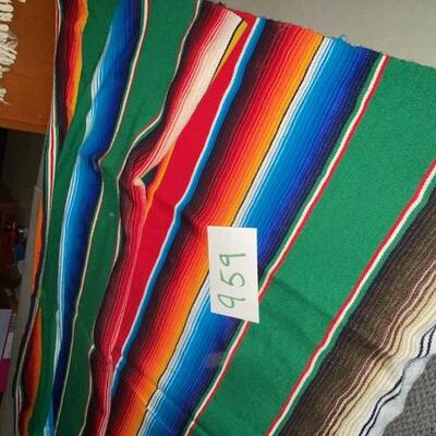 Lot 959 - Vintage Sarape Blanket