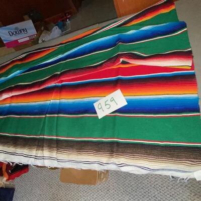 Lot 959 - Vintage Sarape Blanket