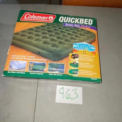 Lot 963 - Coleman Queen Air Bed  New in box