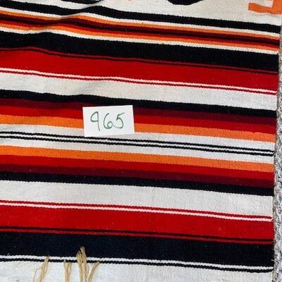 Lot 965 - Vintage Woven blanket