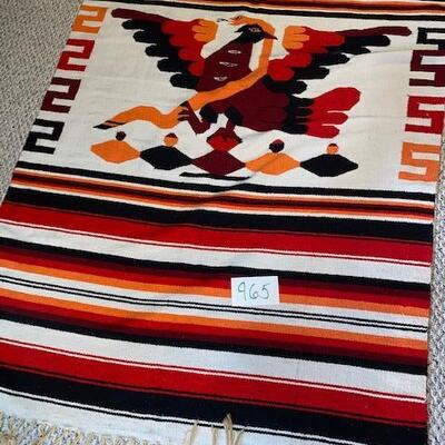 Lot 965 - Vintage Woven blanket