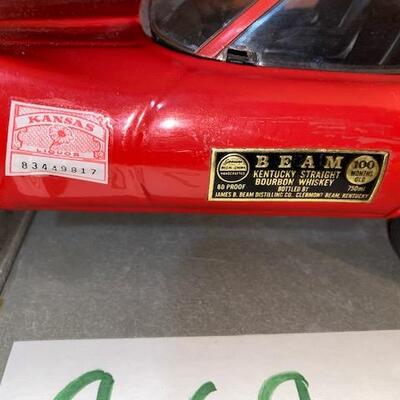 Lot 969 - Vintage Beam  1978 Corvette Decanter