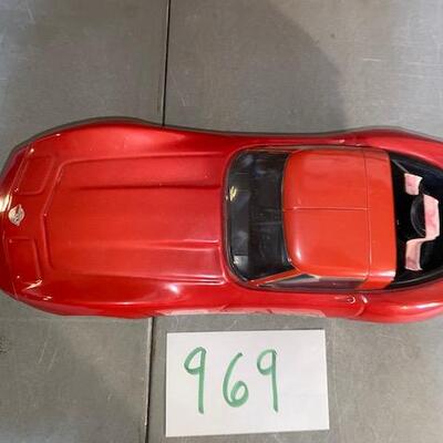 Lot 969 - Vintage Beam  1978 Corvette Decanter