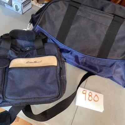Lot 980 - Eddie Bauer Bag, and unmarked Duffle