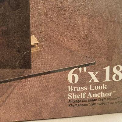 Lot 195: New 6" x 18" Glass Shelf