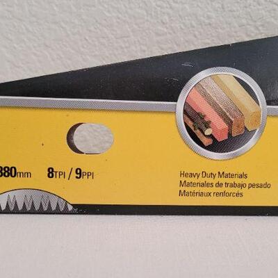 Lot 196: New STANLEY 8 TPI Sharp Tooth Handsaw 