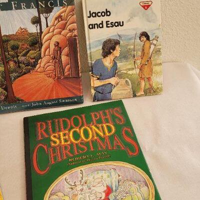 Lot 204: Assorted Children's Bible/Religious Books