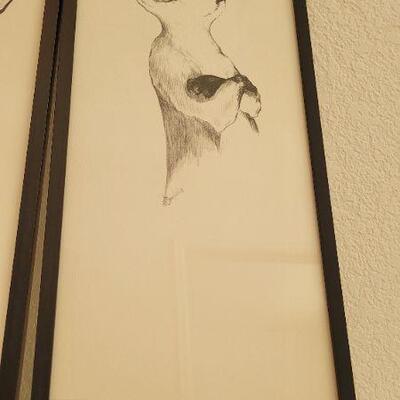 Lot 215: Pair of Siamese Cat Fine Art Framed Prints