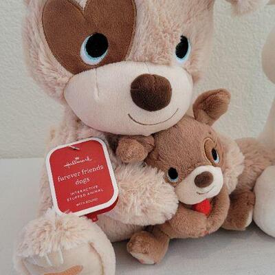 Lot 217: (2) NEW Animated Stuffed Animals 