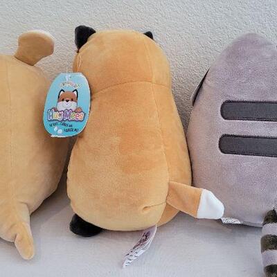 Lot 218: (3) New Stuffed Plush Animals