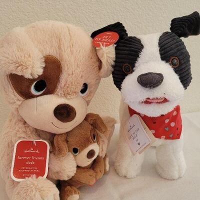 Lot 223: (2) New Stuffed DOG Animals - 1 Sings, Other is Animated