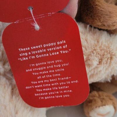 Lot 226: (2) New VALENTINES Stuffed Animals