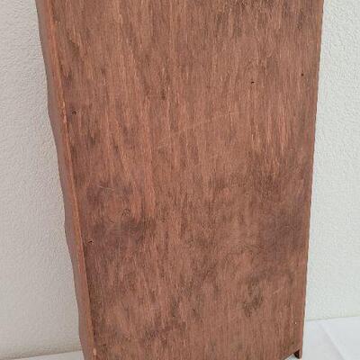 Lot 232: Vintage 28" Tall Spoon or Collectible Display Shelf