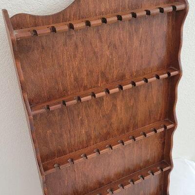 Lot 232: Vintage 28" Tall Spoon or Collectible Display Shelf