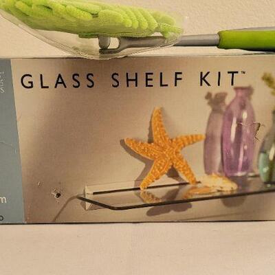 Lot 234: New Glass Shelf and Microfiber Duster