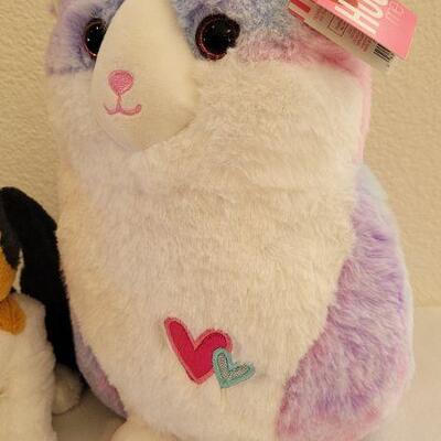 Lot 236: (3) New Assorted Stuffed Animals 