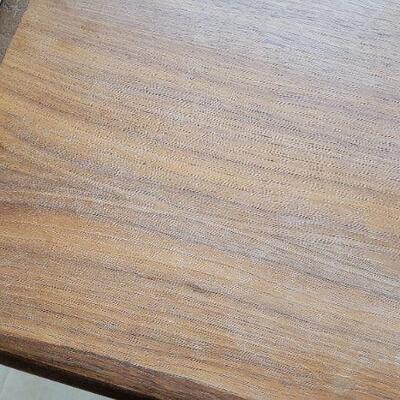 Lot 238: Vintage Mid Century Modern MADE IN DENMARK Dining Table + (4) Made in Yugoslavia Dining Chairs