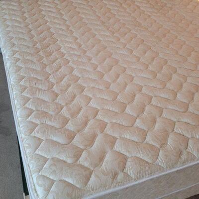 Lot 239: Mid Century Modern LANE King Size Walnut Bed